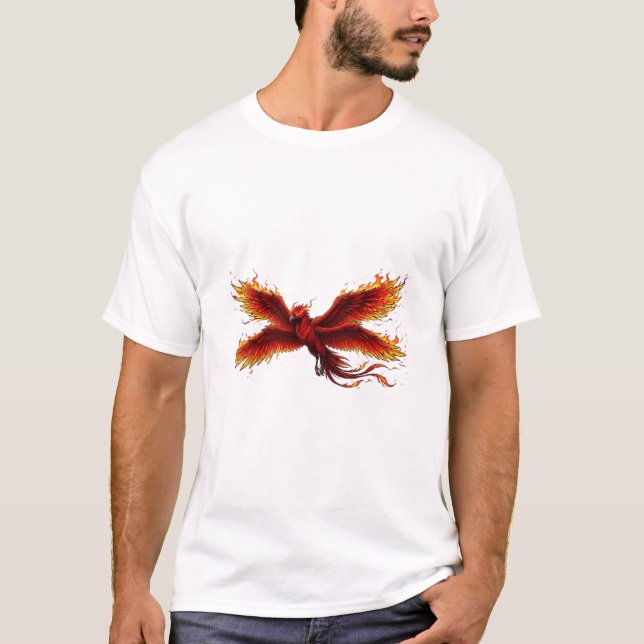 Camiseta Fênix Vermelha (Frente)