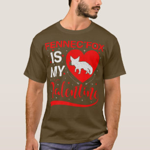 Camiseta Fennec Fo É A Minha Forma Cardíaca Namorados Fenne