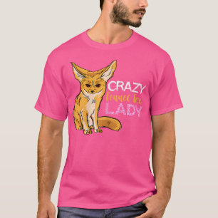 Camiseta Fennec Fox Annoyed Lady Desert Animal Fennec Fox L