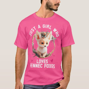 Camiseta Fennec Fox Cuja Rapota Fennic Foxes Fenec Fex Anim