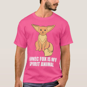 Camiseta Fennec Fox É O Meu Espírito De Raposa Animal