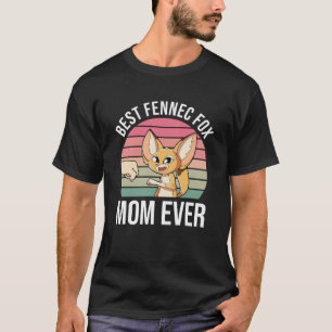 Camiseta Fennec Fox Mãe Fennec Fox