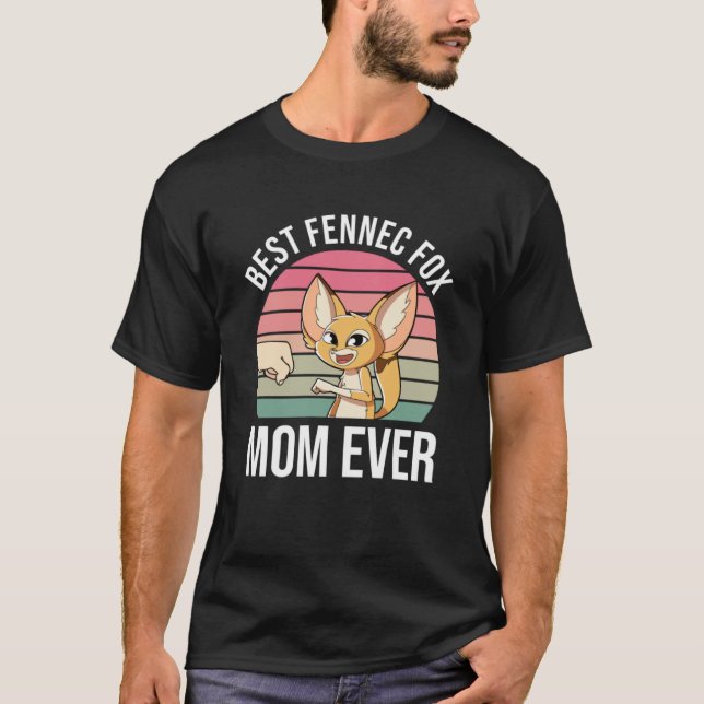 Camiseta Fennec Fox Mãe Fennec Fox (Frente)