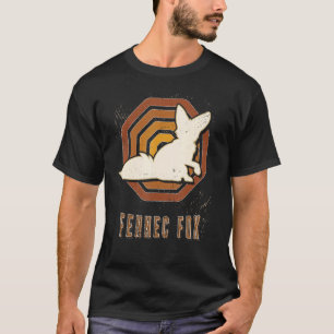Camiseta Fennec Fox Vintage Retro Classic Animal Love