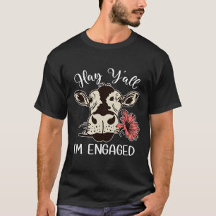 Camiseta Feno engraçado vocês todos eu estou noiva casais d