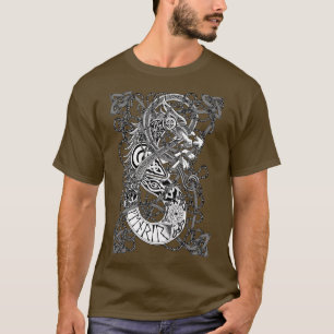 Camiseta Fenrir Norse Mythology Wolf