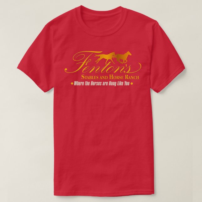 Camiseta Fentons Stables and Horse Ranch (Frente do Design)