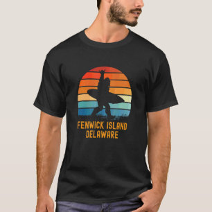 Camiseta Fenwick Island Delaware Sasquatch Souvenir