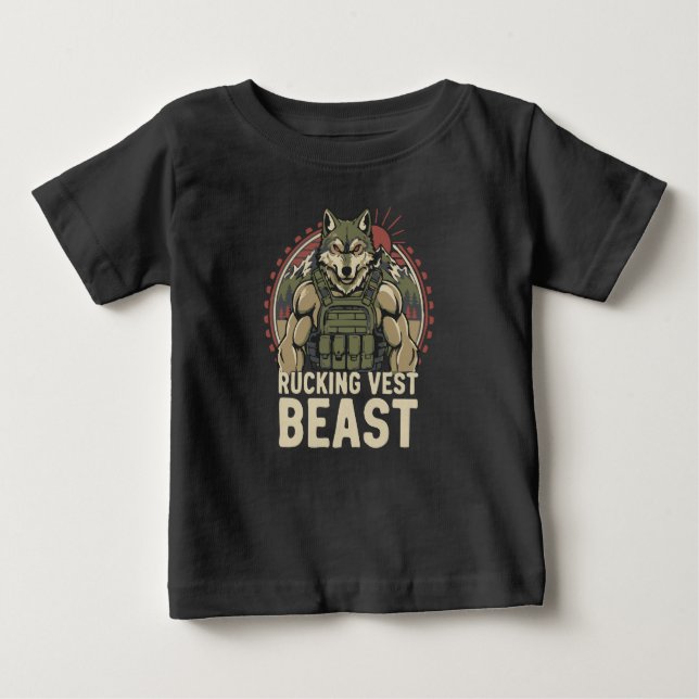 Camiseta Fera do Colete de Rucking (Frente)