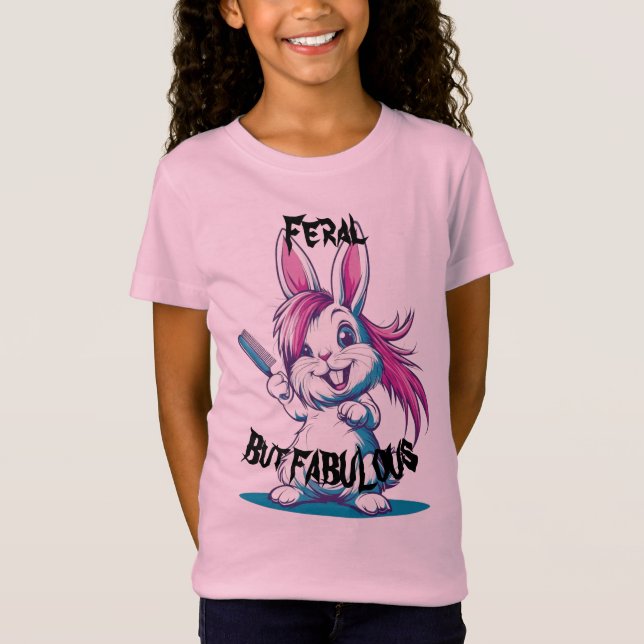 Camiseta Feral Bunny (Frente)
