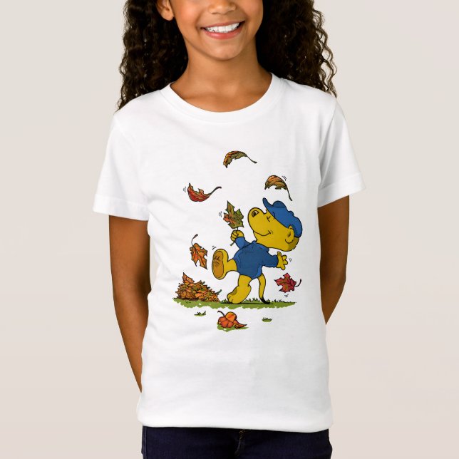 Camiseta Feral Entre as Folhas de Outono (Frente)