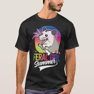 Camiseta Feral Girl Summer Ogambm