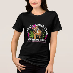 Camiseta Feral Mães Club - Cor Escuro