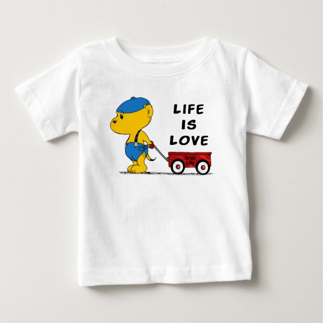 Camiseta Ferald Baby | A Vida É Amor (Frente)