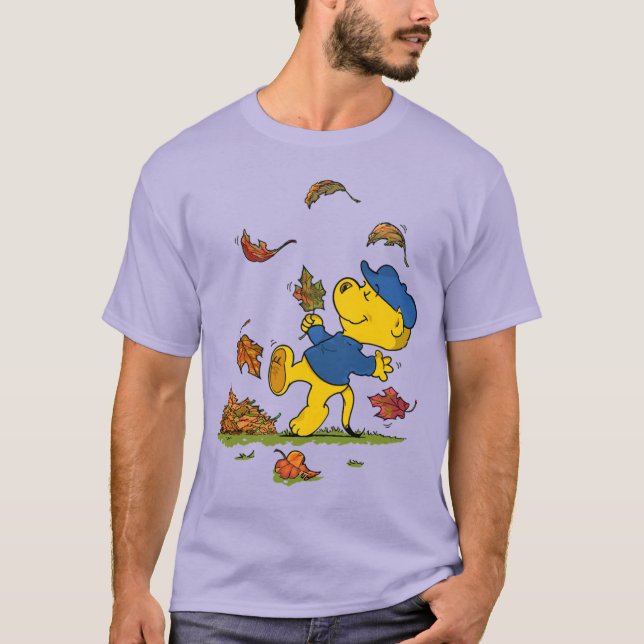 Camiseta Ferald Dancing Entre As Folhas Do Outono (Frente)