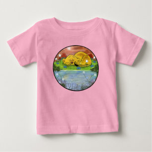 Camiseta Ferald Dormindo Pelos Girassóis