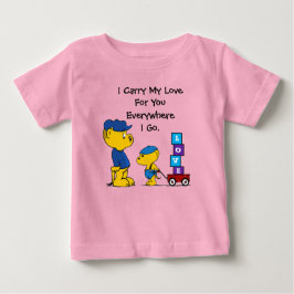 Camiseta Ferald e Ferald Baby