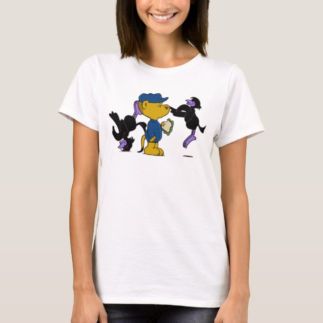 Camiseta Ferald e os Corvos Impertinentes (Frente)