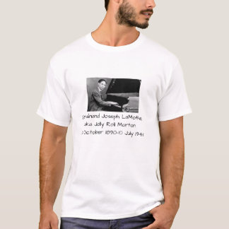 Camiseta Ferdinand Joseph LaMothe, aka Jelly Roll Morton