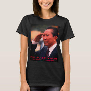 Camiseta Ferdinand Marcos, Décimo Presidente das Filipinas