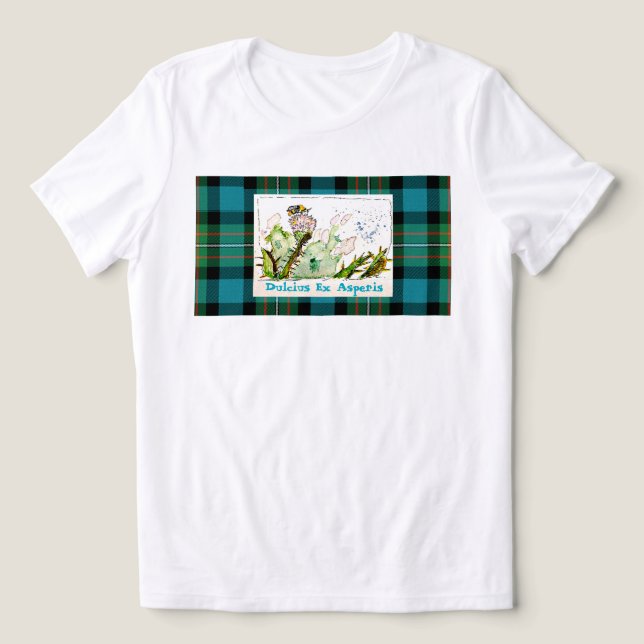 camiseta Ferguson fofa mais doce após dificuldades (Design frontal)