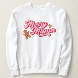 Camiseta Feriado da Feliz de Biscoito Gingercake Mama