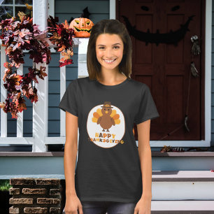 Camiseta Feriado de Ação de Graças da Turquia