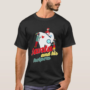 Camiseta Feriado de Assistentes dentários de Natal