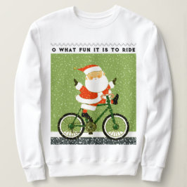 Camiseta Feriado de bicicleta de Natal