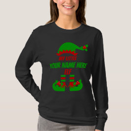 Camiseta Feriado de Correspondência da Família Elf Natal Pe