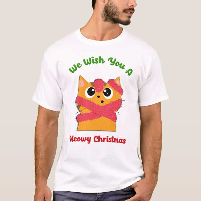 Camiseta Feriado de feliz de Natal Feliz (Frente)