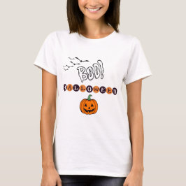 Camiseta Feriado de Halloween minimalista