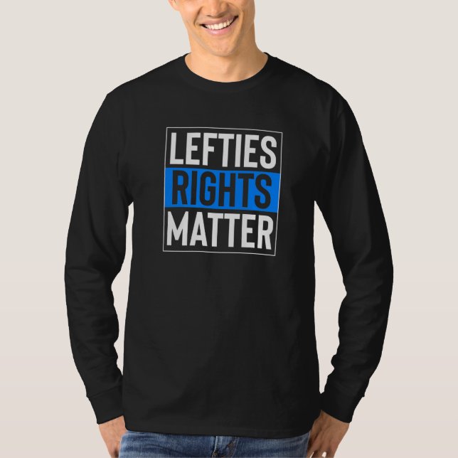 Camiseta Feriado de Mão Esquerda Deixou Presente (Frente)
