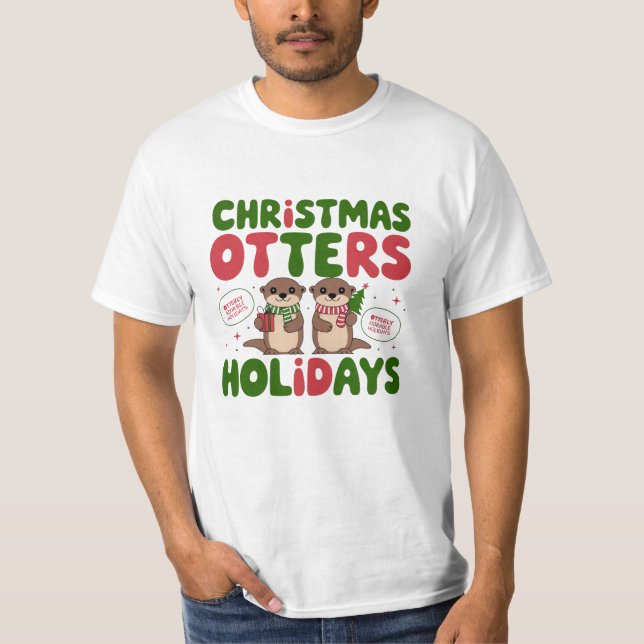 Camiseta Feriado de Natal (Frente)