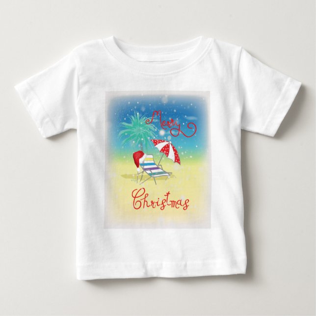 Camiseta Feriado de Natal da Flórida-Whimsical (Frente)