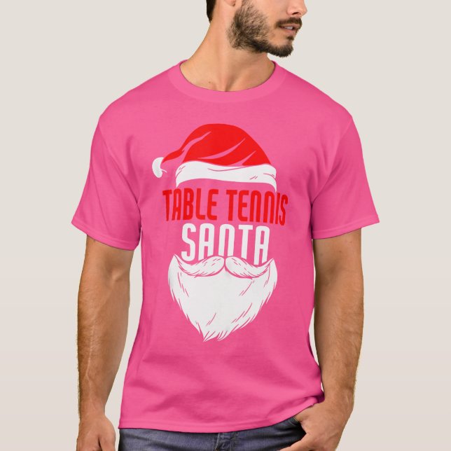 Camiseta Feriado de Natal do Pai Tênis Natal - Mesa (Frente)