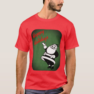 Camiseta Feriado de Natal do Papai Noel