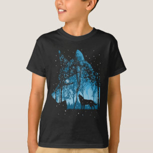 Camiseta Feriado de Natal dos Lobos Nervosos