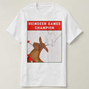Camiseta Feriado de Natal em Badminton