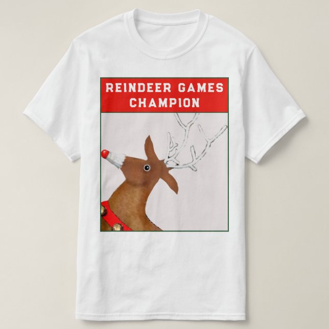 Camiseta Feriado de Natal em Badminton (Frente do Design)