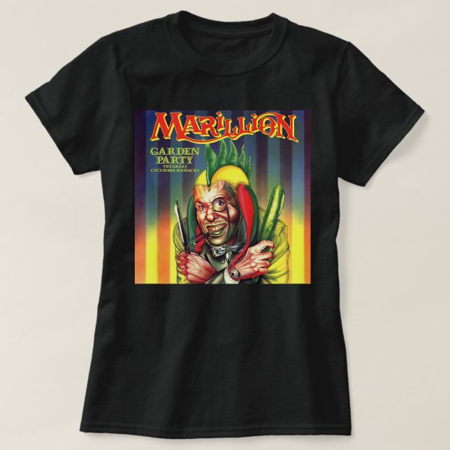 Camiseta Feriado de Natal Gift Idea Marillion (Frente do Design)