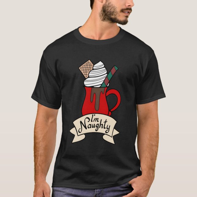 Camiseta Feriado De Natal Malvado (Frente)