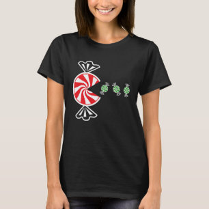 Camiseta Feriado de Natal para Comer Doces Pimenta