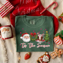 Camiseta feriado de Natal retrô, presente de Feliz Natal Le