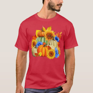 Camiseta Feriado de outono Dia de Ação de Graças Pumpkin Gi