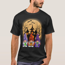Camiseta Feriado de outono do Gnomo Witeen Pumpkin