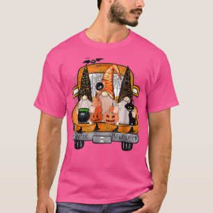 Camiseta Feriado de outono do Gnomo Witeen Pumpkin