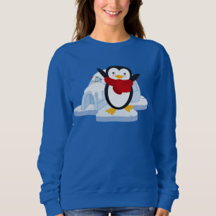 Camiseta Feriado de Pinguim de inverno bonito