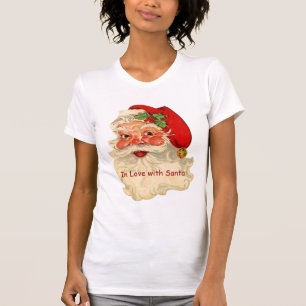Camiseta Feriado de sorriso V08 engraçado do Natal do papai