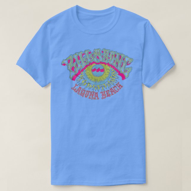 Camiseta Feriado de Verão em praia com praia de BillabongLa (Frente do Design)